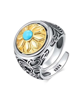 Bague Bouddha Femme et Lotus (Argent) vente chaude votre 