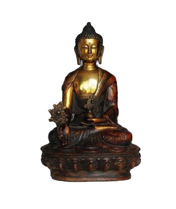 Statue Bouddha Sakyamuni en Laiton Dans la société mordern