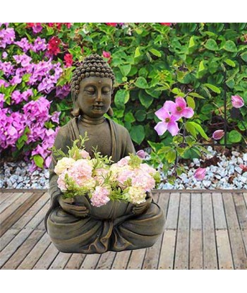 Statue Bouddha Assis pour Jardin france