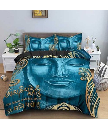 Housse de Couette AUM avec Bouddha destockage