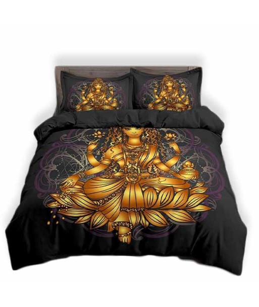 Housse de Couette Bouddha Zen 220x240 cm pas chere