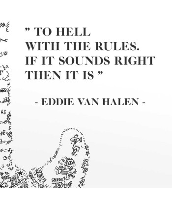 To hell with the rules - Eddie Van Halen - Frankenstrat en ligne