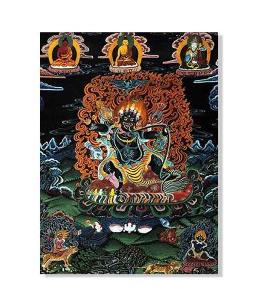 Thangka Protecteur Vajrapani Par le système avancé 