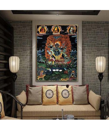 Thangka Protecteur Vajrapani Par le système avancé 