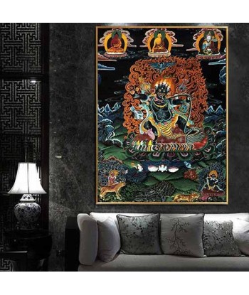 Thangka Protecteur Vajrapani Par le système avancé 