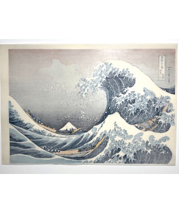 Estampe Japonaise de Hokusai | La Grande Vague de Kanagawa à prix réduit toute l'année