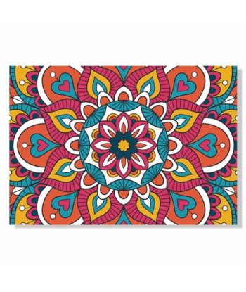 Tapis Mandala Style Tapisserie basket pas cher