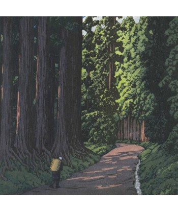 La Route de Nikko de Hasui Kawase | Reproduction Fine Art l'achat 