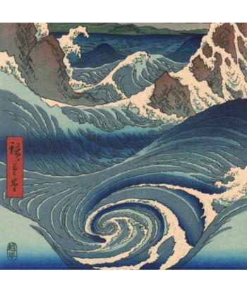 Le Tourbillon de Naruto à Awa de Hiroshige | Reproduction Fine Art vous aussi creer 