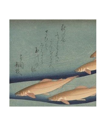 Truites de Hiroshige | Reproduction Fine Art Découvrez la collection