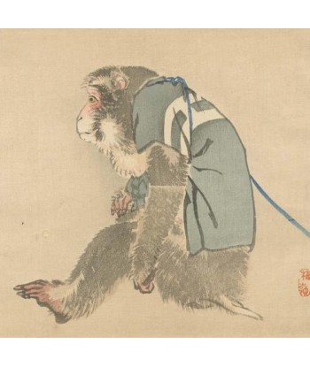 Singe de Kono Bairei | Reproduction Fine Art du meilleur 