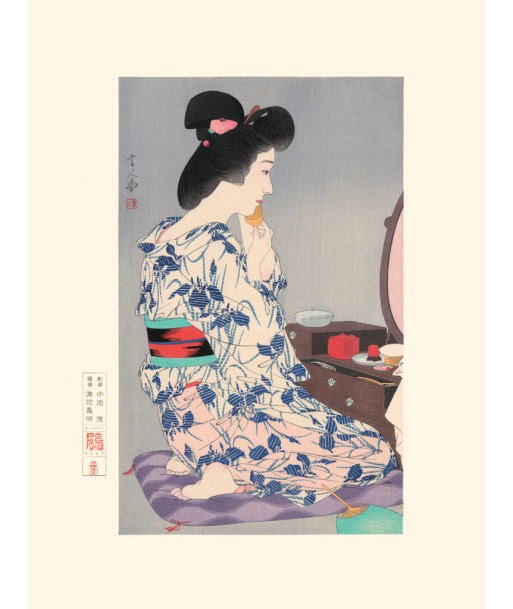 Kimono d'Été de Kotondo Tori | Reproduction Fine Art 2024