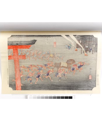 Estampe Japonaise de Hiroshige | Le Grand Tokaido n°42 Miya sélection de produits