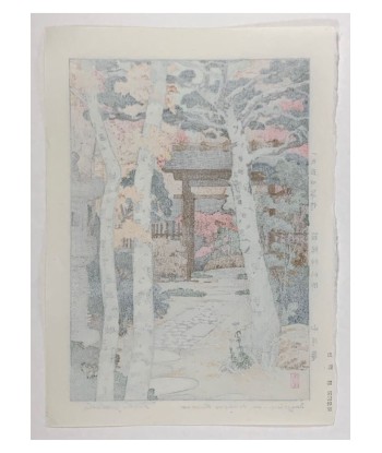 Estampe Japonaise de Yoshida Toshi | Sangetsu, Musée d'Hakone sélection de produits