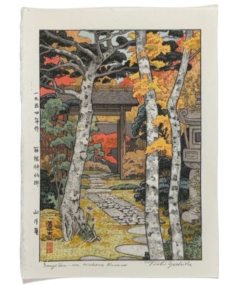 Estampe Japonaise de Yoshida Toshi | Sangetsu, Musée d'Hakone sélection de produits