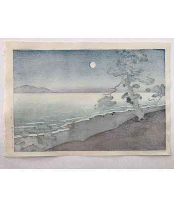 Estampe Japonaise de Koitsu Tsuchiya | La plage de Suma Découvrez la collection