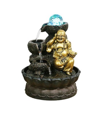 Fontaine avec le Bouddha Chinois Rieur 50-70% off 