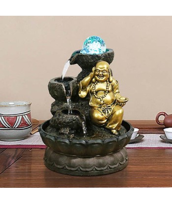 Fontaine avec le Bouddha Chinois Rieur 50-70% off 