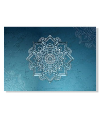 Tapis Mandala Bleu votre