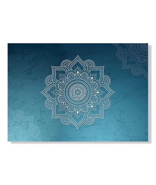 Tapis Mandala Bleu votre