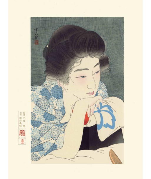 Morning Hair de Kotondo Tori | Reproduction Fine Art Pour