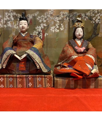 Poupée Japonaise Traditionnelle Hina Matsuri | Couple empereur et impératrice en stock