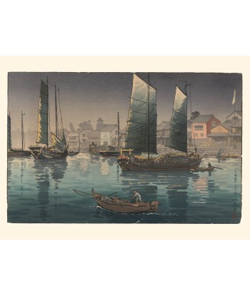 La baie d'Akashi de Koitsu | Reproduction Fine Art en stock