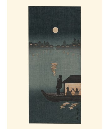 Courtisanes sur un bateau de Shotei | Reproduction Fine Art vous aussi creer 