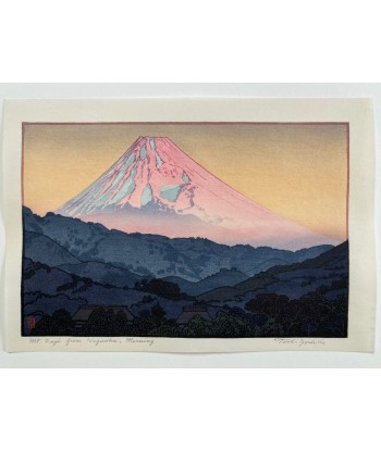 Estampe Japonaise Encadrée de Yoshida Toshi | Le Mont Fuji depuis Nagaoka le Matin sélection de produits