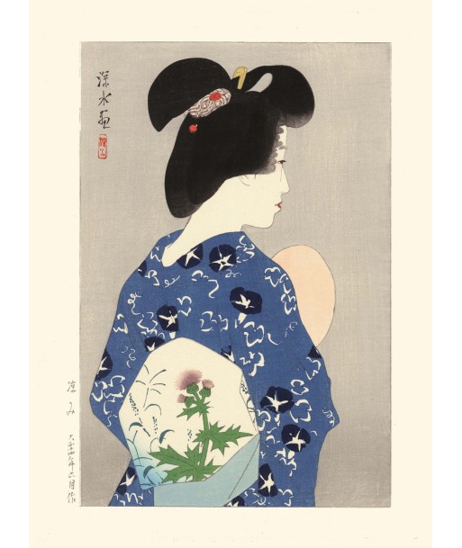 Soirée fraiche de Shinsui Ito | Reproduction Fine Art pour bénéficier 