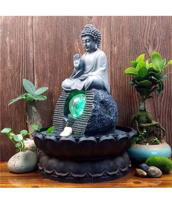 Fontaine Bouddha pour un Intérieur Zen Feng Shui Dans la société mordern