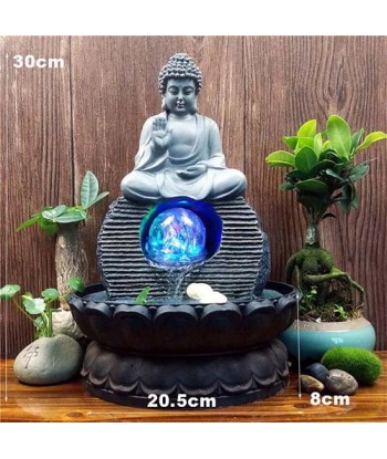 Fontaine Bouddha pour un Intérieur Zen Feng Shui Dans la société mordern