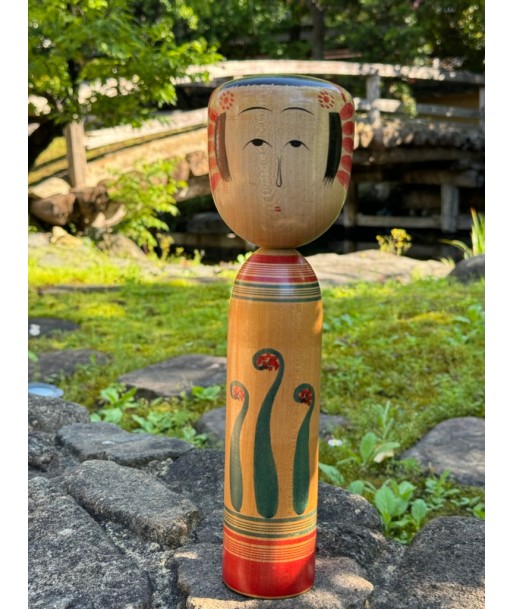 Kokeshi Traditionnelle Zao de Shizuo Ariji | Crosse végétale - Wasabe des créatures d'habitude