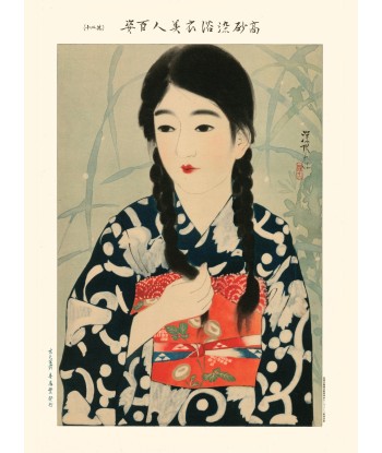 Beauté en kimono de Shinsui Ito | Reproduction Fine Art hantent personnes