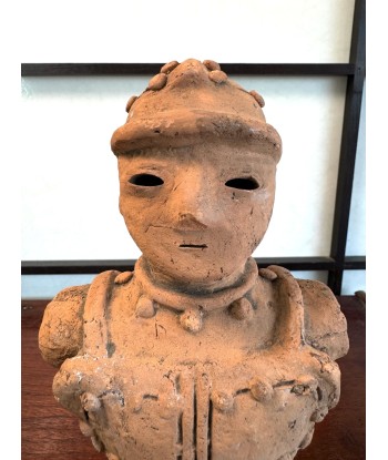 Statuette Funéraire Haniwa de la Période Kofun (Réplique) Amélioration de cerveau avec