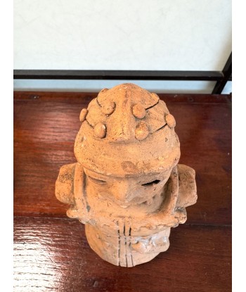 Statuette Funéraire Haniwa de la Période Kofun (Réplique) Amélioration de cerveau avec