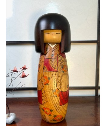 Kokeshi Créative Vintage de Usaburo | Kantsubaki, Camélia d'hiver hantent personnes