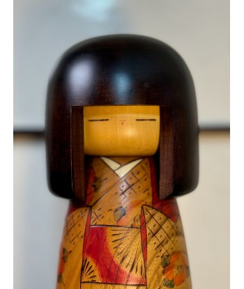 Kokeshi Créative Vintage de Usaburo | Kantsubaki, Camélia d'hiver hantent personnes