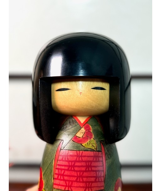 Kokeshi Créative Vintage de Kunio Miyagawa | Camélia Rouge Toutes les collections ici