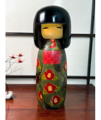 Kokeshi Créative Vintage de Kunio Miyagawa | Camélia Rouge Toutes les collections ici