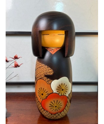 Kokeshi Créative Vintage de Usaburo | "Juko", Fleurs de cerisier de France