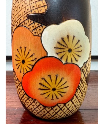 Kokeshi Créative Vintage de Usaburo | "Juko", Fleurs de cerisier de France