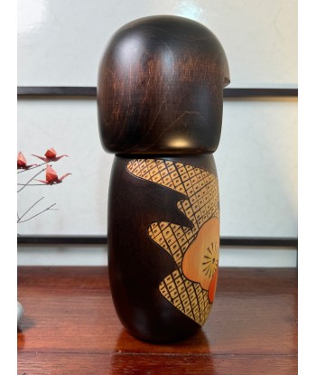 Kokeshi Créative Vintage de Usaburo | "Juko", Fleurs de cerisier de France