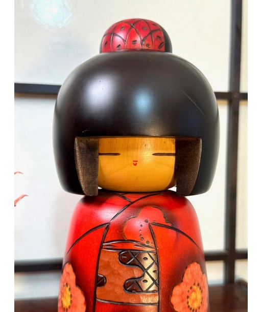 Kokeshi créative Vintage de Masae Fujikawa | Fleurs de cerisier est présent 