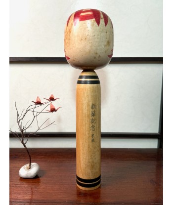 Kokeshi traditionnelle de Nagao Masayoshi | style Togatta - Chrysanthème 31 cm Jusqu'à 80% De Réduction