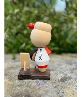 Kokeshi souvenir vintage | pèlerine de Shikoku français