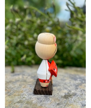 Kokeshi souvenir vintage | pèlerine de Shikoku français