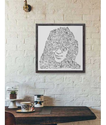 Joey Ramone print, the Ramones Poster le concept de la Pate a emporter 