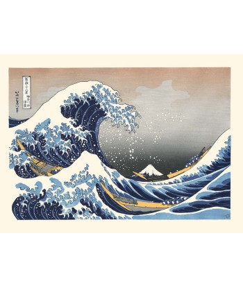 Sous la vague, au large de Kanagawa de Hokusai | Reproduction Fine Art en ligne