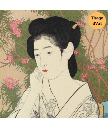 Femme à l'Auberge d'un Onsen en été de Goyo | Reproduction Fine Art Profitez des Offres !